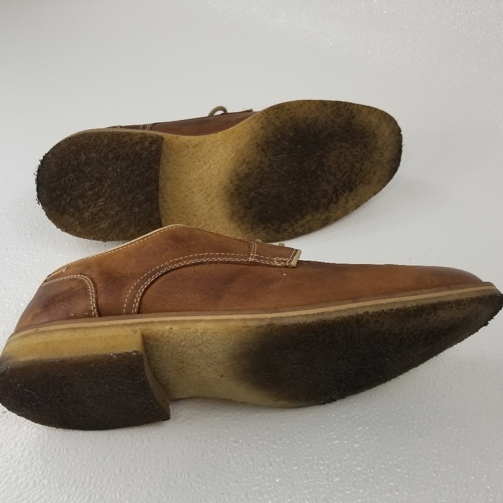 J & M Johnston and Murphy Men's Nubuck Leather Dress Shoes Footwear Sz 10 M - Picture 5 of 6